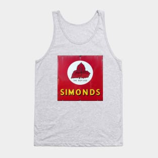 Simonds Beer, vintage enamel sign. Tank Top